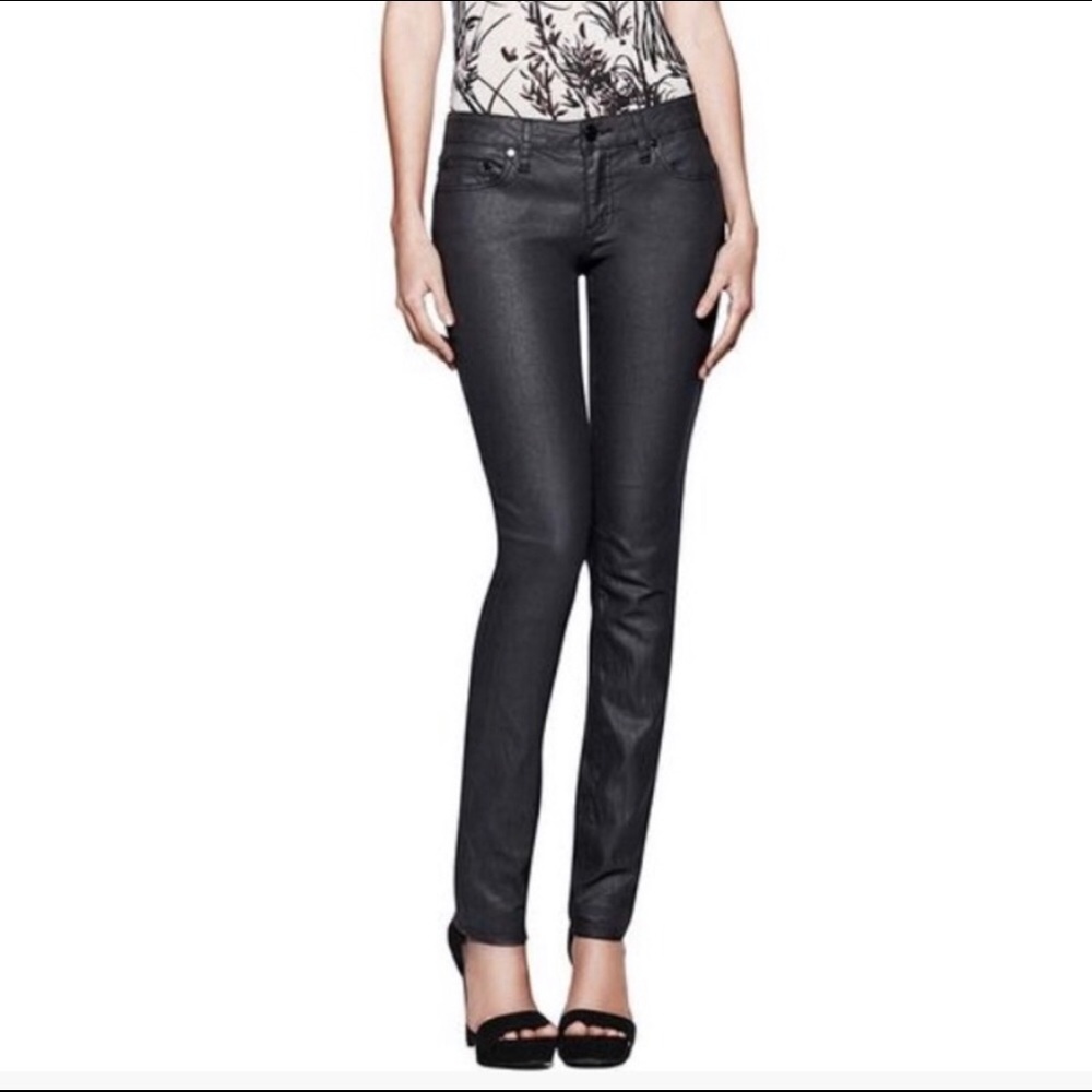 Tori Burch Ivy super skinny jeans/ black